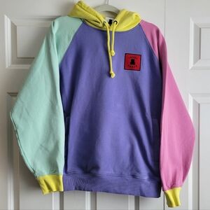 Teddy Fresh Mens Size Large Colorblock Sweatshirt Hoodie